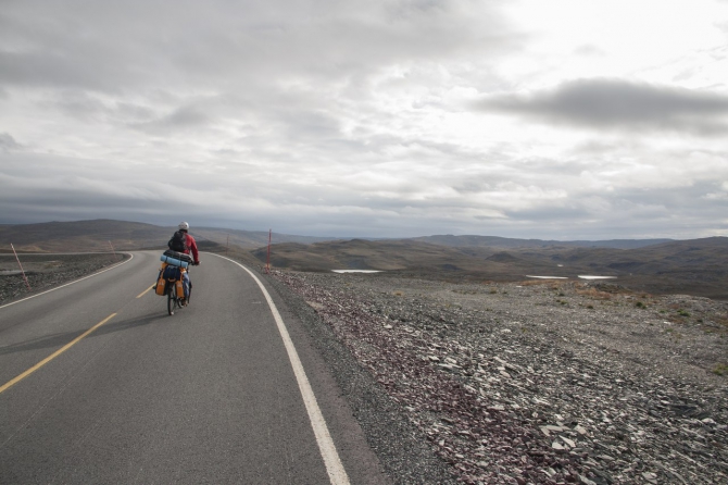 Полярная Норвегия на велосипеде: сентябрь и май (велопоход, тундра, заполярье, север)
