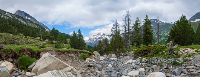 Горный массив Маладета. Центральные Пиренеи - Виртуальный тур (Ането, Альба, испания, виртуальная панорама, html5, WebGL)