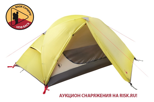 Аукцион снаряжения: тестируем палатку Clif от НПФ "Баск" (снаряжение, палатка)