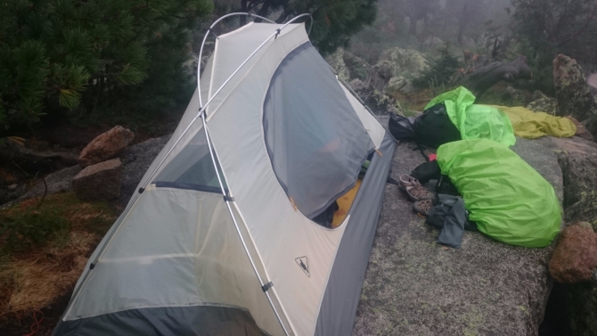 Тест палатки БАСК CLIF (Альпинизм, аукцион снаряжения, палатка BASK CLIF)