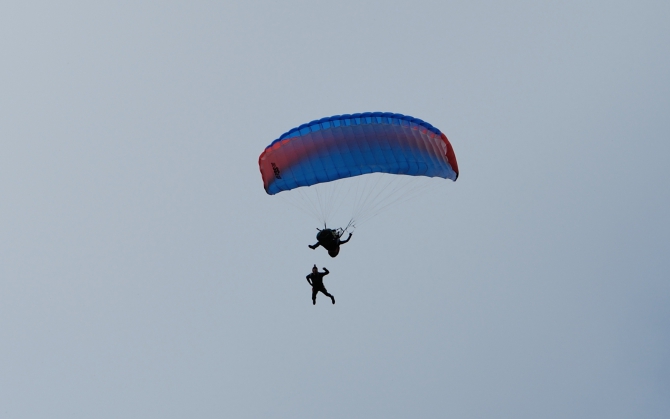Первый BASE-прыжок со спидглайдера! (Воздух, камчатка, спидфлаинг, kamchatka speedflying team)