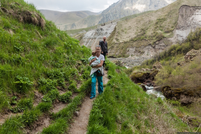 Путешествие с маленьким ребенком по Кавказу (Путешествия, путешествие с ребенком, штольни)