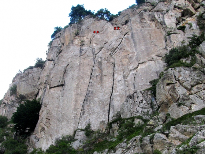 Скалы Тырныауза, два новых маршрута. (Альпинизм, альпинизм, скалолазание, тред, кавказ)