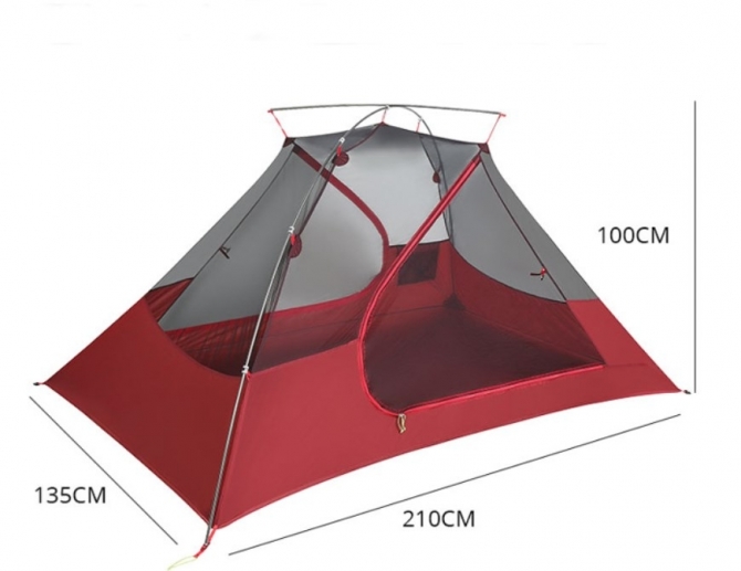 Первый взгляд на китайскую ультралайтовую палатку BlackDeer