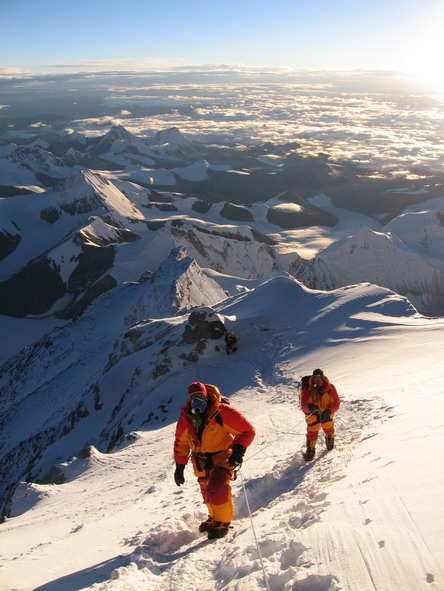 Фотографии прямо с 6400м из лагеря АВС на Эвересте (Альпинизм, 7 вершин, абрамов)