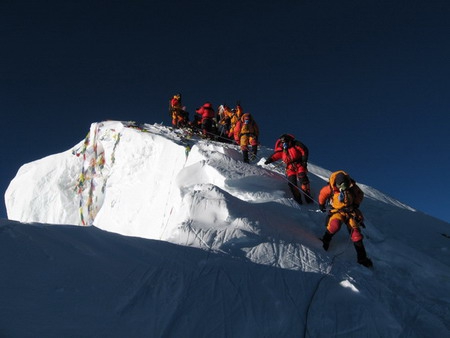 Фотографии прямо с 6400м из лагеря АВС на Эвересте (Альпинизм, 7 вершин, абрамов)