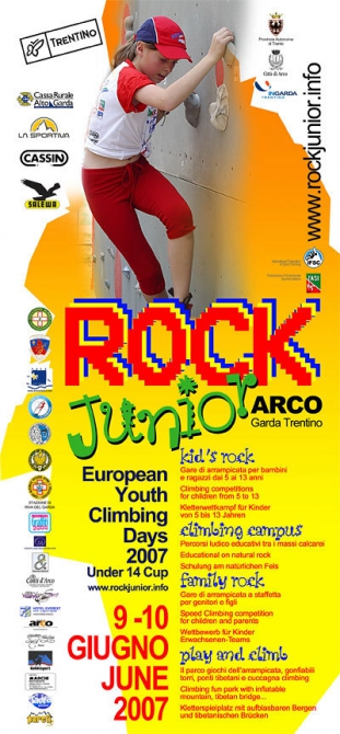 Rock Junior 2007: 500 участников, 18 стран!... (Скалолазание, арко, италия, детский фестиваль)