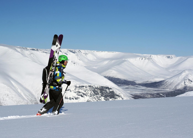 Тесты лыж Black Diamond в Хибинах. (Бэккантри/Фрирайд, хибины)