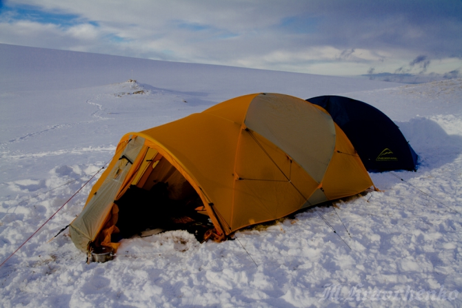 Тест палатки The North Face Mountain 25 (Альпинизм)