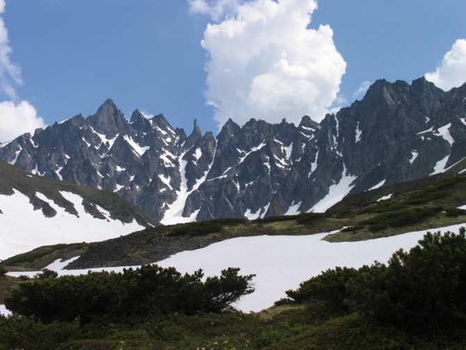 Малые горы Камчатки. Ганальский хребет. (Альпинизм, камчатка, альпинизм, ганалы.)