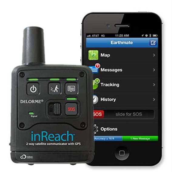 Новый девайс для связи в горах и труднодоступной местности inReach 2-way Global Satellite Communicator with GPS. (безопасность в горах, спутниковая связь)