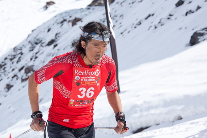 Лица Red Fox Elbrus Race. Улыбка шерпа. Чатур Таманг (Скайраннинг, red fox elbrus race 2013)