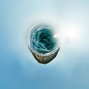Ледяная сказка Байкала. Виртуальный тур (панорама, panorama, baikal360, virtual tour, baikal, байкал360, панорамный мир)