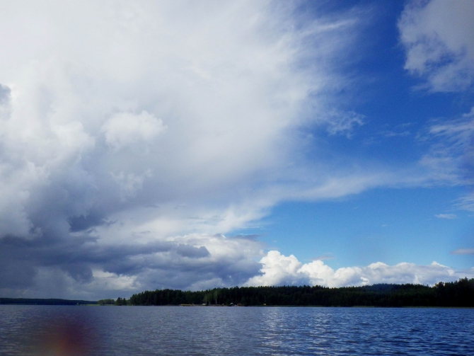 Неделя контрастов на озере Сайма (Путешествия, поход на морских каяках, водный поход, на каяках по сайме)