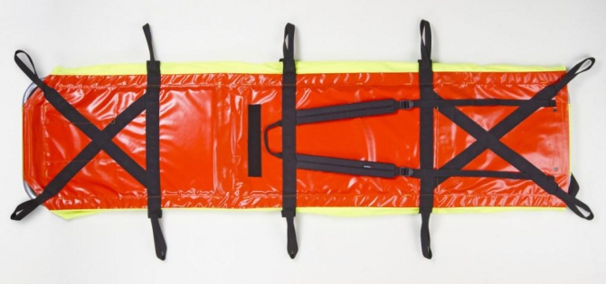 Спасательные носилки-трансформер для проведения аварийно-спасательных работ. (Альпинизм, спасательные работы, спасснаряжение)