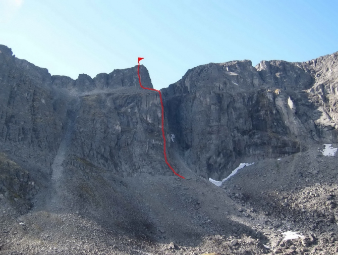 «Гольфстрим» – новый альпинистский маршрут в Хибинах (Альпинизм, хибины, тахтарвумчорр, бесчастнова, юркин)