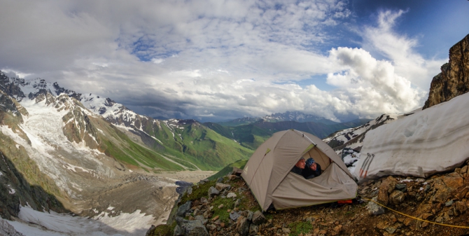 Большие приключения на небольшой горе (Альпинизм, грузия, сванетия, шхара, надир, трэш)