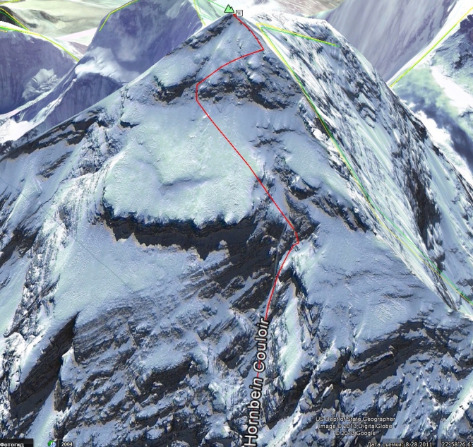 Эверест. Кулуар Хорнбейна. 1963-1986-2002. Ансуэл-Лоретан-Зиффриди. (Альпинизм, кулуар нортона, северная стена)