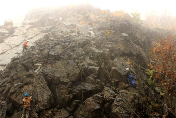 Домбайские связки. Закрытие сезона 2013 на горе Волчиха. Результаты и фото. (Альпинизм, гора волчиха)