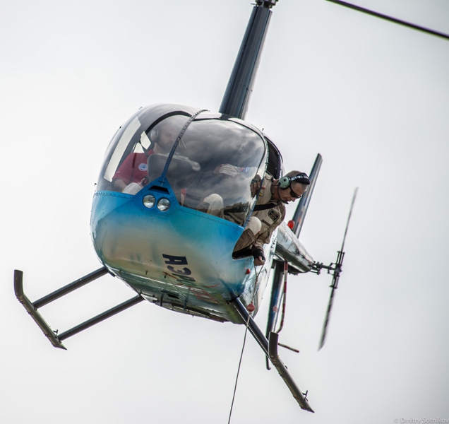 Вертолетные гонки на Кубок Карлсона (Воздух, соревнования, пилотаж, полет, аэросоюз, вертолетный спорт)