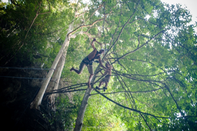 120 метров над Таиландом (Ropejumping, роупджампинг, скалолазание, base, droprope, тон сай, ropejumping, climbing, бейс)