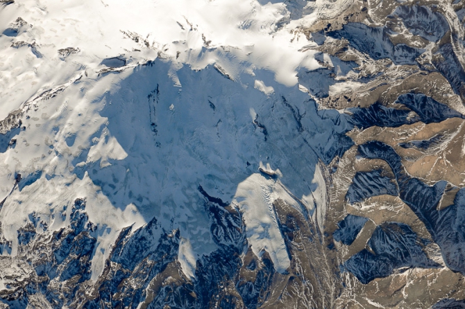 Свежие фото с МКС. Гималаи и Эльбрус (Альпинизм, срязанский, коичи)