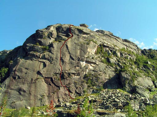 Скалолазный маршрут в Ергаках (Альпинизм, столбы, красноярск, сибирь, ергаки, мультипитч)