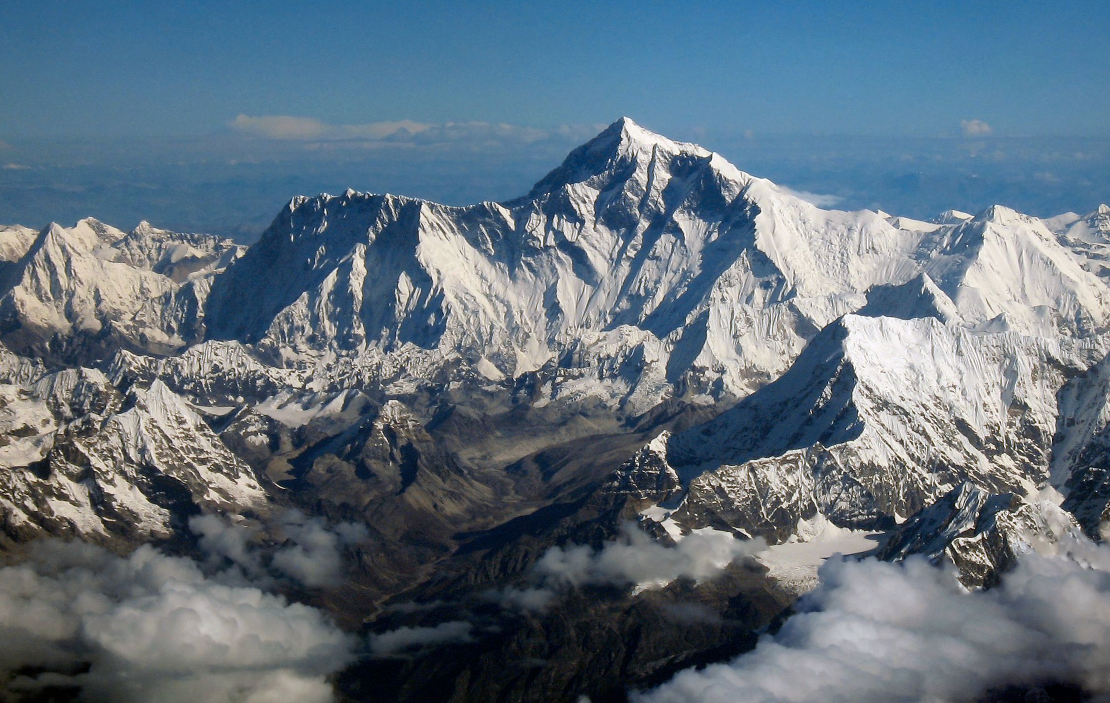 Памир гималаи. Гора Эверест. Полет Everest.