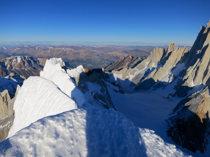 Колин Хали и Роландо Гариботти совершили первопрохождение Серро-Пьерджорджо (Альпинизм, альпинизм, патагония, лед)
