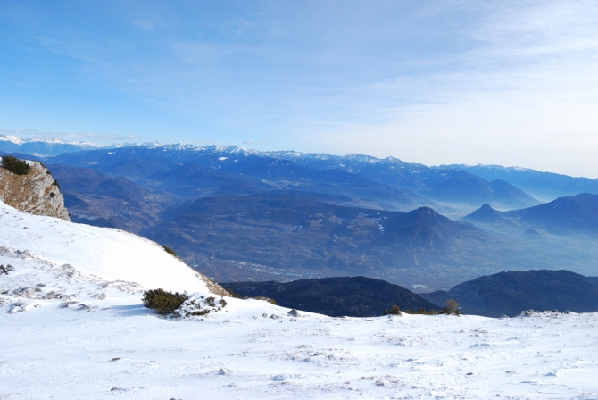 Марафон на снегоступах по горной цепи Мармароле (Снегоступинг, италия, гонка, снегоступинг, ciaspalonga)