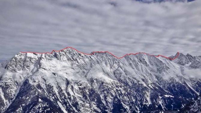 Хансйорг Ауэр: зимний траверс в Штубайских Альпах (Альпинизм, альпы, штубайские альпы, соло)