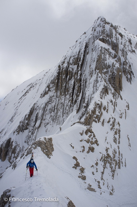 Новая линия спуска с Тофана ди Дентро! (Горные лыжи/Сноуборд, доломиты, фрирайд, италия, франческо тремолада)