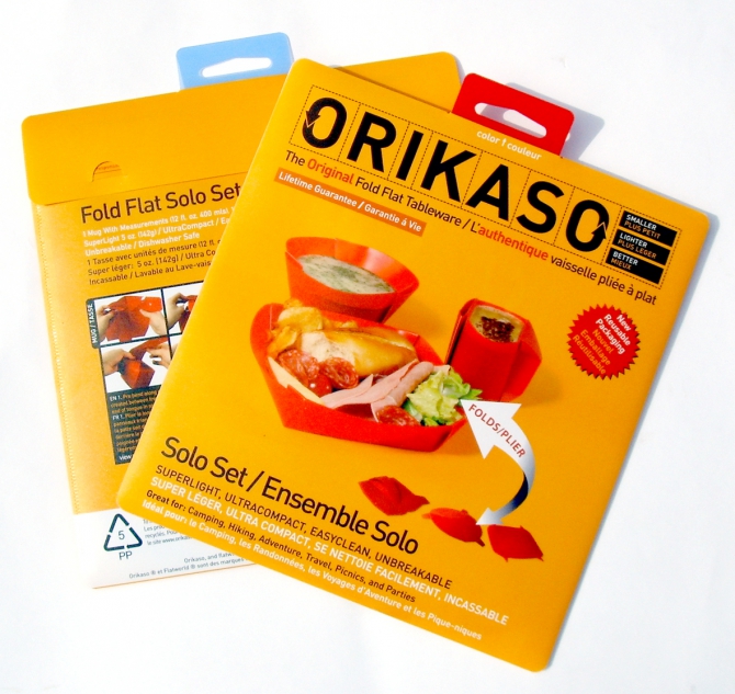 ORIKASO посуда в стиле оригами (Альпинизм, экспедиции, альпинизм, путешествия, снаряжение)