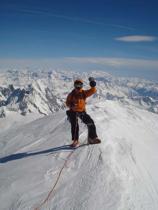 На скитуровских лыжах, на вершину Монблан... Март 2010 (Альпинизм)
