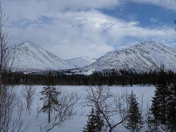 Небольшой фотоотчет из поездки в Хибины - конец марта 2010 г. (Ски-тур, ксс, ски-тур)