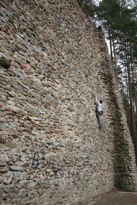 Каменный скалодром в Десногорске. Новый сезон. (Скалолазание)