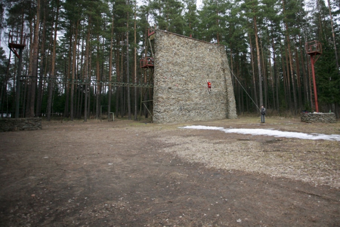 Каменный скалодром в Десногорске. Новый сезон. (Скалолазание)