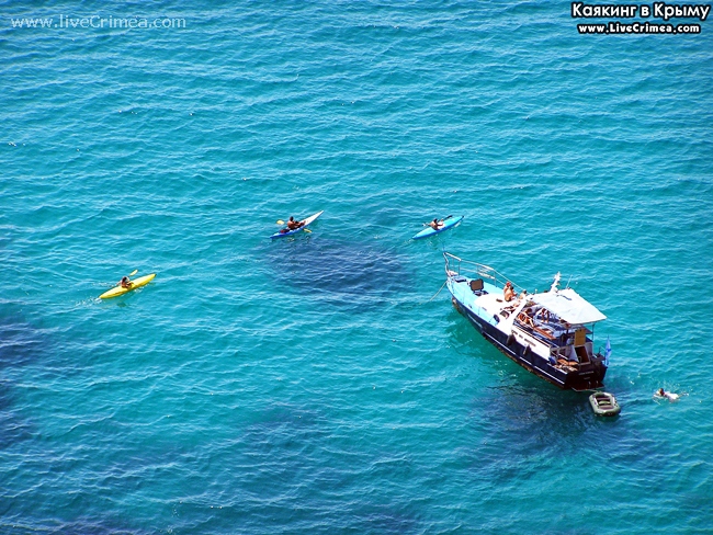 Морской каякинг в Крыму: Балаклава-Фиолент-Казачка (Вода)