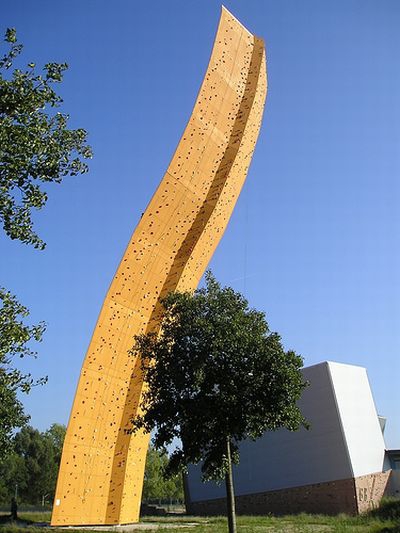 Самый высокий скалодром в мире (Скалолазание, скалолазание)