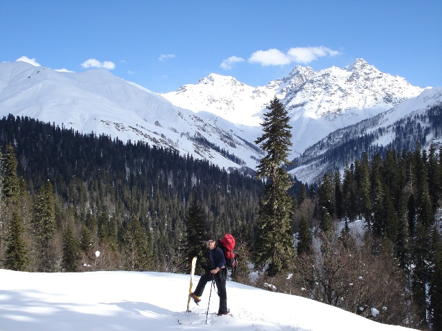 Скитур по горной Абхазии (Ски-тур)