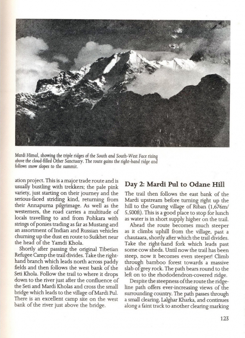 Марди Гимал - Mardi Himal - 5555 м. (5588 м., Альпинизм)