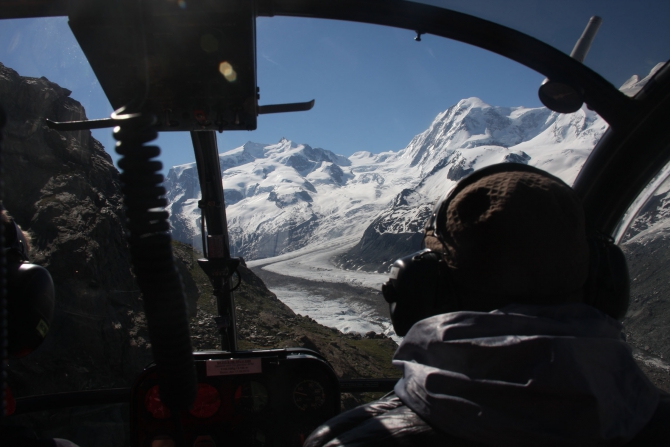 Спасательный вертолет на Кавказе (Альпинизм, heliaction, спасение в горах, хелиэкшен, провалов)