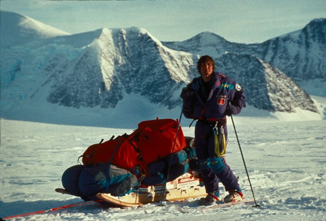 "Так замерзают настоящие мужчины!" (лыжи, полюс, север, bask, баск)