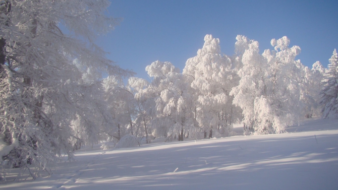 Немного фоток для настроения с лыжного похода на Ю.Урал