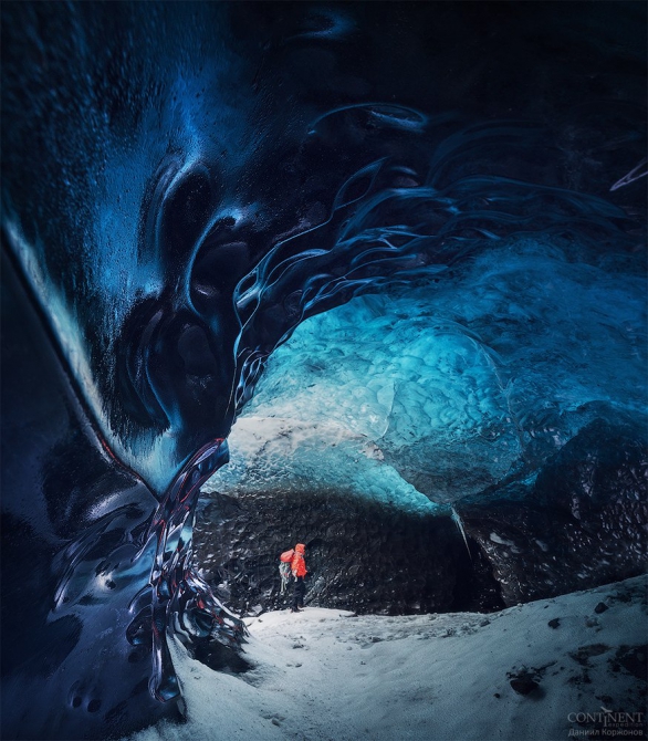 Исландия. Ледниковые пещеры. (Путешествия, денис доропей., даниил коржонов, ледники, ледяные пещеры)
