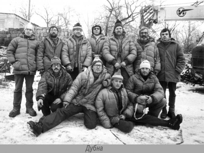 Спасательные работы после землетрясения в г. Ленинакане (7.12.1988). (Альпинизм, спасработы)