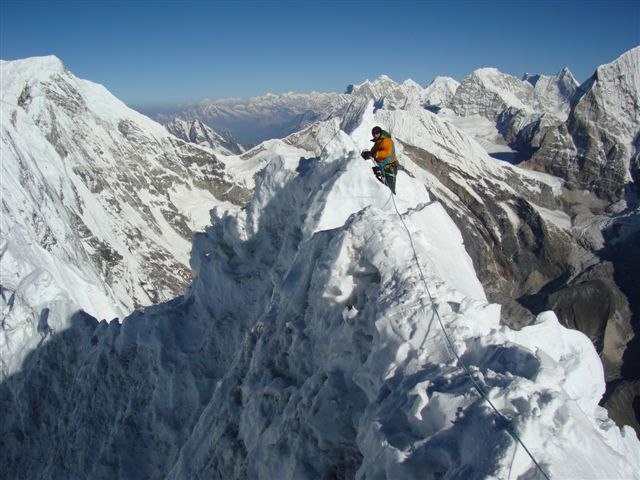 Уэли Штек, первопрохождение северной стены Tengkampoche (Альпинизм, альпийский стиль, антаматтен, швейцария, непал, гималаи)