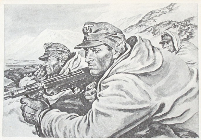 Война 1942 рисунки