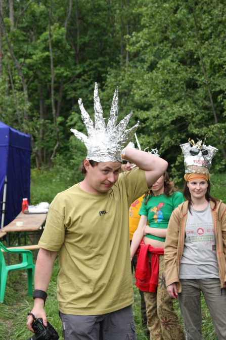 Тот самый конкурс шапок из фольги! (risk.ru, open air)