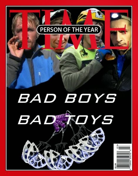 Bad Boys Bad Toys (Альпинизм, karavshin, krukonogi.com, petzl, black diamond, slesova, climbing)